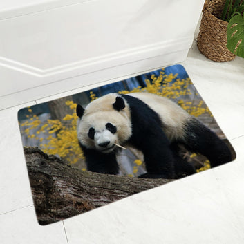 Cute Panda Doormat Decor Animal Floor Door Mat