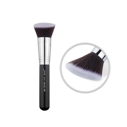 Makeup Brush Beauty Cosmetic tool Flat Angled Blending Liquid Synthetic hair