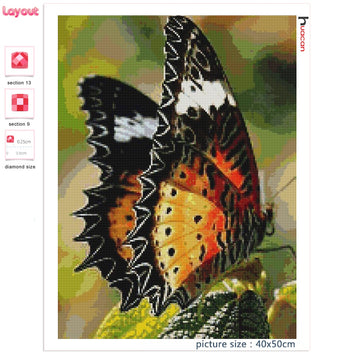 Diamond Art Painting Mosaic Butterfly Animal Full Square/round Diamond Embroidery Cross Stitch Flower Sticker Decor