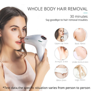 IPL Epilator Laser Hair Removal Machine Permanent Boay Bikini Trimmer Face Underarm Depilador a Laser Women