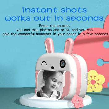 Portable Mini Wifi Child Instant Print Camera Thermal Printing Camera Digital Photo Camera Girl Toy