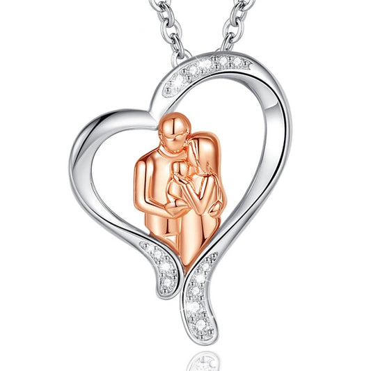 Collar con colgante de plata 925 