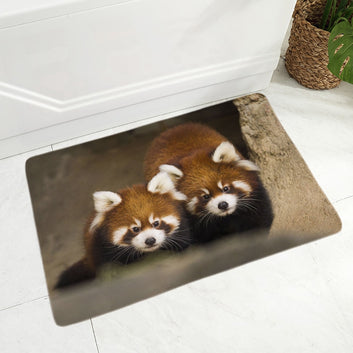 Lovely Red Panda Doormat Cute Wild Animal Floor Door Mat