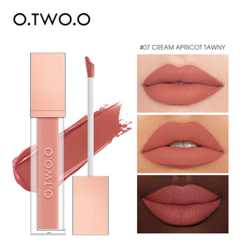 Matte Lip Tint Velvet Lipstick Lip Gloss Pigment Waterproof Long-lasting 12 Colors Lip Stain For Women Cosmetics