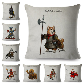 Funny Cartoon Animal Cushion Cover Sofa Home Pillow Case