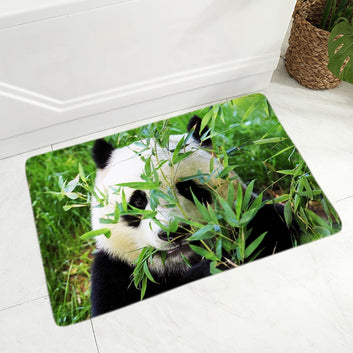 Cute Panda Doormat Decor Animal Floor Door Mat