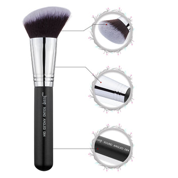 brush Makeup of face Blending Bronzer Angled Liquid Cream Synthetic hair