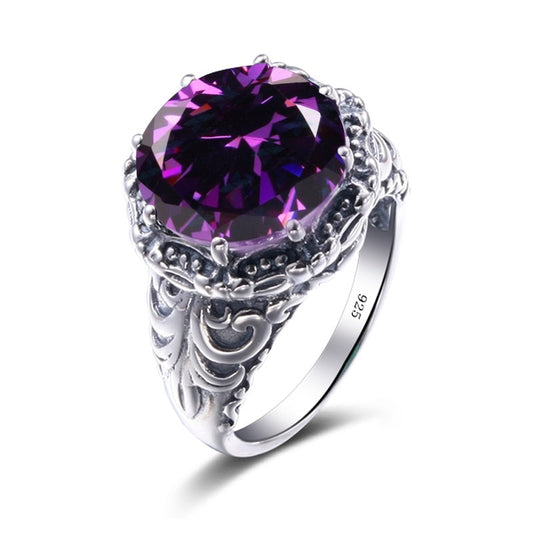 Anillo de compromiso Victoria Wieck de plata de ley 925 pura