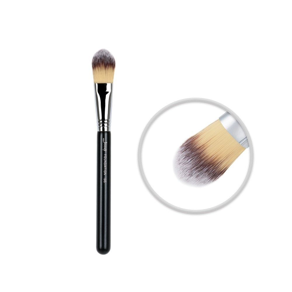 Makeup Foundation brush for face Blending Flat Liquid Cream Synthetic hair