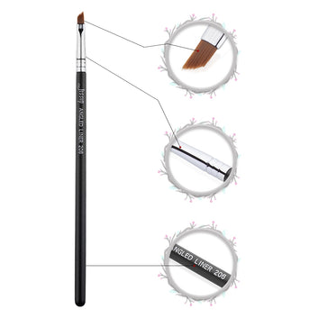 Eyeliner brush Make up Soft Fiber Wing Beauty tool Cosmetic Angled Liner