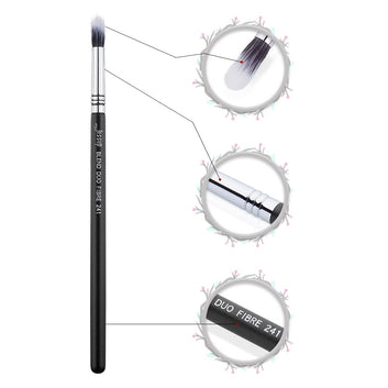 Eyeshadow Makeup brush Precision Blending Duo Fibre