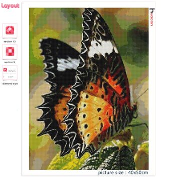 Diamond Art Painting Mosaic Butterfly Animal Full Diamond Embroidery Flower Sticker Decor