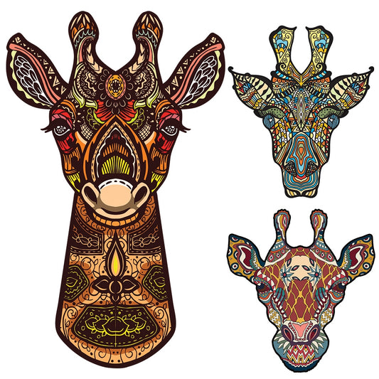 Deer 3D Wooden Puzzle Adult Kids Jigsaw Puzzles Animal Puzzles Boutique Gift