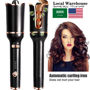 Automatic Hair Curler Iron For Women Hair Styler Magic Corrugated Curling Dual Voltage Ceramic Hair Wave Curling Hair Style Tool