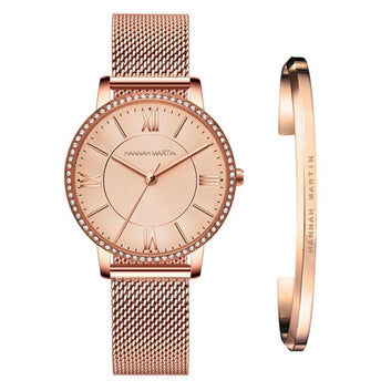 Relojes de pulsera de cuarzo con diamantes de imitación, de marca superior, de lujo, de moda, informales, para mujer.