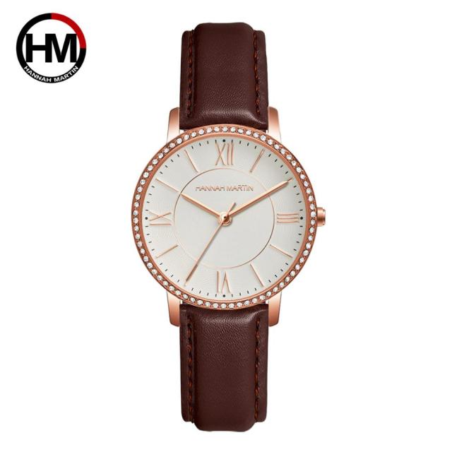 quartz Rhinestone Wrist Watches Luxury Casual Female dress Watch