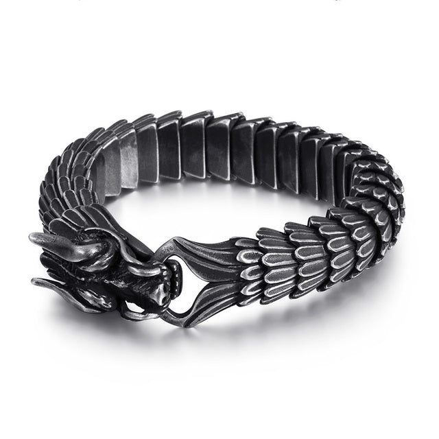 Punk Animal Dragon Charm Bracelet