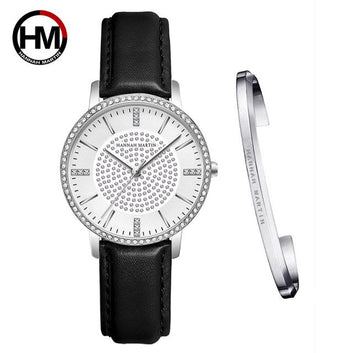 Reloj de cuarzo con diamantes de imitación de marca de lujo superior para mujer, reloj informal de moda.