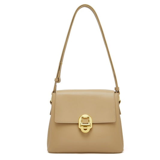 Fashion Retro Ladies Split Leather High Quality Shoulder Bag