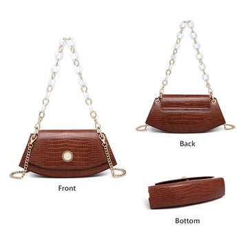 Fashion Women Cow Leather Shoulder Crossbody Bag