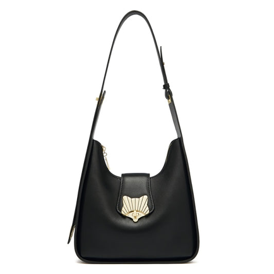 Ladies High Quality Split Leather One Shoulder Commuter Shoulder Bag