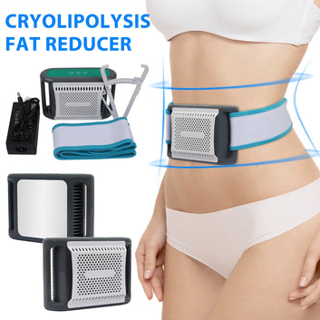 Máquina de criolipólisis para quemar grasa abdominal, cinturón para eliminar grasa, crioterapia, adelgazamiento corporal, masajeador anticelulítico.
