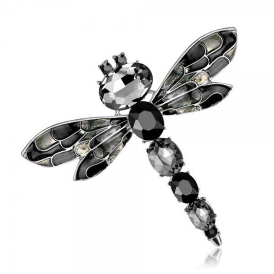 Enamel Dragonfly Brooches Fashion Rhinestone Insects Party Banquet Casual Brooch Pins