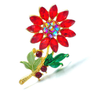 Sunflower Daisy Brooches Colorful Flower Plants Brooch Pin