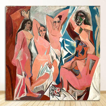 Reproducciones de pinturas en lienzo de Picasso, pósteres, arte mural, imagen para decoración de sala de estar