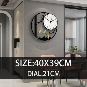 Large Wall Clock Round Creative Wall Watch Modern Acrylic Material Home Decor Art Room Vintage Horloge