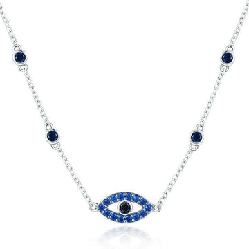 925 Sterling Silver Guardian Lucky Eye Necklaces