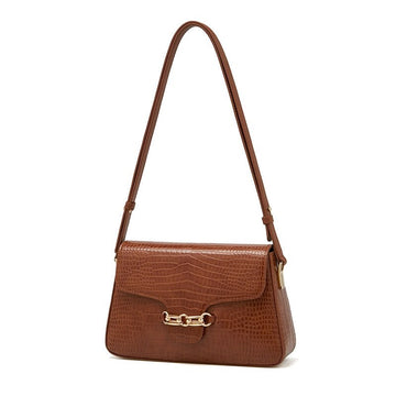 Vintage Classical Cow Leather Girl Shoulder Bag